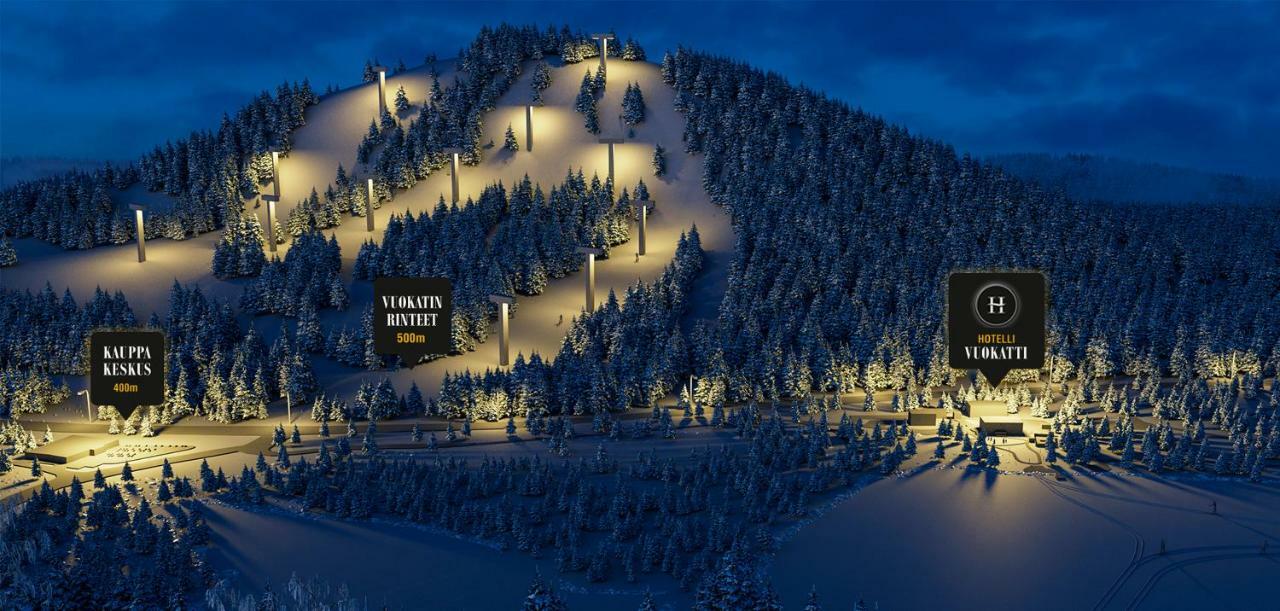 Aateli Lakeside Chalets - Former Vuokatti Suites المظهر الخارجي الصورة